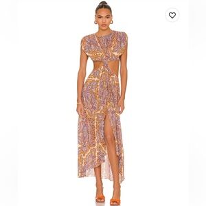 L’Acadamie Racquel paisley dress